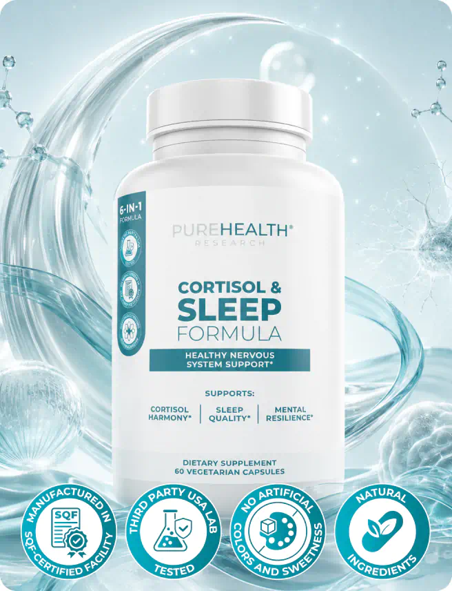 Cortisol & Sleep Formula bottle