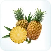 Pineapple, source of bromelain